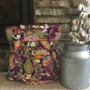 Vera Bradley convertible cross body Plum Crazy